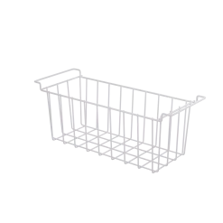 Tronitechnik Aufbewahrungskorb 48cmx18cmx20cm, Einlegekorb, Gefrierschrank Organizer, Drahtkorb Aus Eisen Mit PE-Beschichtung, Weiß -KALDEWEI-Shop 8600355400 4810 prod 002