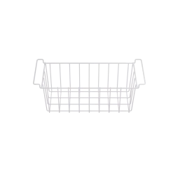 Tronitechnik Aufbewahrungskorb 48cmx18cmx20cm, Einlegekorb, Gefrierschrank Organizer, Drahtkorb Aus Eisen Mit PE-Beschichtung, Weiß -KALDEWEI-Shop 8600355400 4810 prod 003