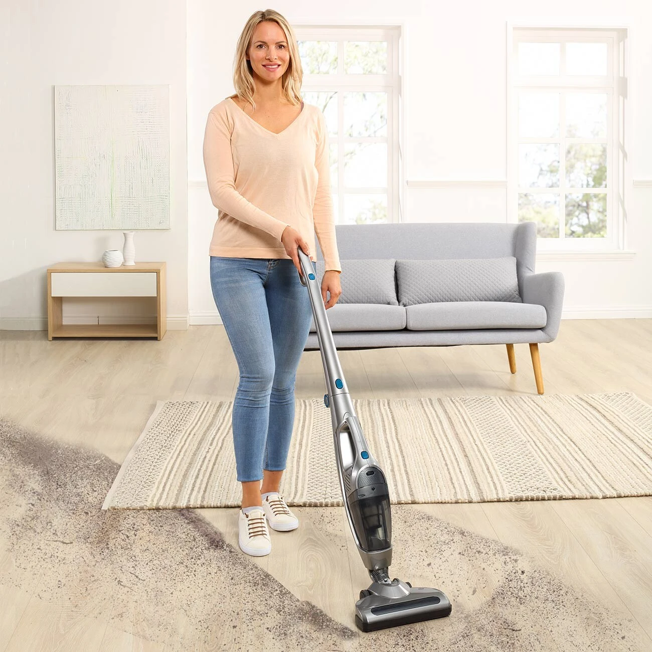 Aktimeo Akku-Stielstaubsauger Turbo 2in1 4 Aktimeo Akku-Stielstaubsauger Turbo 2in1 – Bild 2