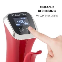Klarstein Quickstick Sous Vide Garer | Thermostat: 50-95 °C In 0,5 °C Schritten | Umwälzpumpe Für 20 L | Edelstahl -KALDEWEI-Shop 8600359300 10053 prod 005