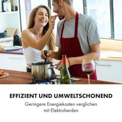 Klarstein Ignito Domino Gaskochfeld 2-flammig Sabaf-Brenner Glaskeramik Schwarz -KALDEWEI-Shop 8600359300 10750 prod 002