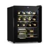 Klarstein Shiraz 12 Slim Uno Weinkühlschrank 32l/12Fl.Touch 85 W 5-18 °C LED