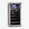 Klarstein Vivo Vino Weinkühlschrank 52 Liter 18 Flaschen LED Schwarz -KALDEWEI-Shop 8600359300 11539 prod 001