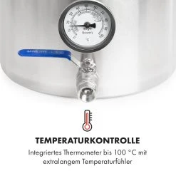 Klarstein Brauheld Pur 25 Maischekessel 25 Liter Ohne Heizelement Edelstahl -KALDEWEI-Shop 8600359300 11574 prod 004