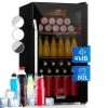 Klarstein Beersafe XXL Onyx Kühlschrank 80 Liter 3 Böden Panoramaglastür -KALDEWEI-Shop 8600359300 12461 prod 001