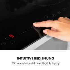 Klarstein Virtuosa EcoAdapt Induktionskochfeld 4 Zonen 7200W Glas Schwarz -KALDEWEI-Shop 8600359300 12541 prod 006