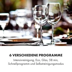 Klarstein Oceana Geschirrspüler Freistehend Installationsfrei 2 Gedecke 860W EEK F -KALDEWEI-Shop 8600359300 12885 prod 005