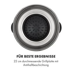 Klarstein Szechuan 2-in-1 Hot Pot Und Grillplatte 5l Vol. 1350 / 600 W -KALDEWEI-Shop 8600359300 13632 prod 004