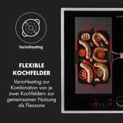 Klarstein Delicatessa 60 Prime Induktionskochfeld 4 Zonen 7000W Timer -KALDEWEI-Shop 8600359300 26555 prod 003