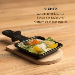 Klarstein Entrecote 2-in-1 Raclettegrill & Fondue Naturstein 1100W 8 Personen -KALDEWEI-Shop 8600359300 31225 prod 005