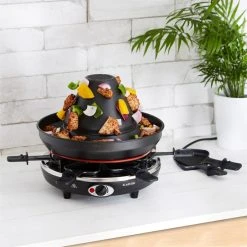 Klarstein Taste Volcano Tartarengrill Raclettegrill 1500 W 6 Personen Schwarz -KALDEWEI-Shop 8600359300 3715 prod 002