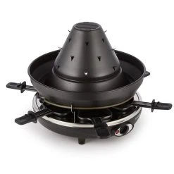 Klarstein Taste Volcano Tartarengrill Raclettegrill 1500 W 6 Personen Schwarz -KALDEWEI-Shop 8600359300 3715 prod 004
