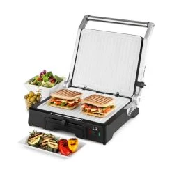 Klarstein Burgermeister 3-in-1 Kontaktgrill Tischgrill Paninimaker 2000W -KALDEWEI-Shop 8600359300 4268 prod 006