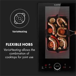 Klarstein Delicatessa Slim Domino Induktionskochfeld 3500W Timer Schwarz -KALDEWEI-Shop 8600359300 4866 prod 003