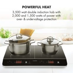 Klarstein VariCook Neo Induktions-Doppelkochfeld 3500W SenseControl Glaskeramik -KALDEWEI-Shop 8600359300 4874 prod 002