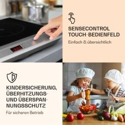 Klarstein MisterCook Duo Kochplatte Infrarot 3000W 90-650°C Abschalttimer -KALDEWEI-Shop 8600359300 4954 prod 004
