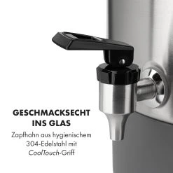 Klarstein Lady Marmalade Einkochautomat Getränkespender 27L 100°C 12h Edelstahl -KALDEWEI-Shop 8600359300 5176 prod 005