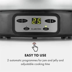 Klarstein Jam Session Marmeladen- Und Geleekocher 1000W 2 Automatikprogramme -KALDEWEI-Shop 8600359300 5203 prod 004
