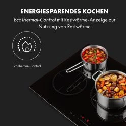 Klarstein Delicatessa 3 Induktionskochfeld 3 Zonen 5800W Glaskeramik Schwarz -KALDEWEI-Shop 8600359300 5222 prod 006
