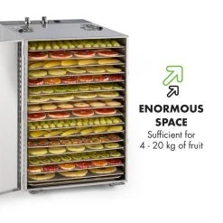 Klarstein Master Jerky 16 Dörrautomat 1500W 40-90 °C 15h-Timer Edelstahl -KALDEWEI-Shop 8600359300 8052 prod 005