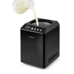 Klarstein Vanilly Sky Family Eiscremebereiter Frozen Yoghurt 250W 2,5l Silber -KALDEWEI-Shop 8600359300 9417 prod 005