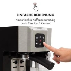 Klarstein BellaVita Kaffeemaschine 3-in-1 1450 W 20 Bar Milchschäumer -KALDEWEI-Shop 8600359300 9860 prod 003