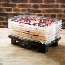 Klarstein Bananarama Dörrautomat Schwarz 550W Trockner Dehydrator 6 Etagen -KALDEWEI-Shop 8600359300 9878 prod 003