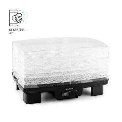 Klarstein Bananarama Dörrautomat Schwarz 550W Trockner Dehydrator 6 Etagen -KALDEWEI-Shop 8600359300 9878 prod 004