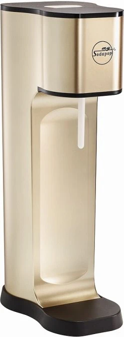 SODAPOP Wassersprudler Joy Prestige, Champagner, 2 Glaskaraffen 850ml Mit Bottle Shirt, CO2-Zylinder -KALDEWEI-Shop 8600364500 M806626 prod 006