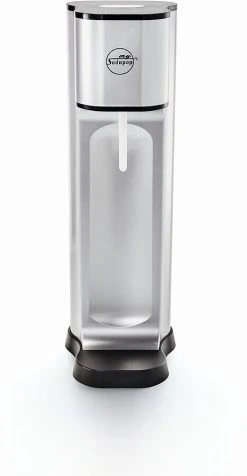 SODAPOP Wassersprudler Joy Prestige, Silver, 2 Glaskaraffen 850ml Mit Bottle Shirt, CO2-Zylinder -KALDEWEI-Shop 8600364500 M806627 prod 003