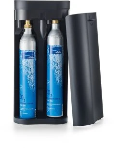 SODAPOP Wassersprudler Harold, Kupfer/schwarz, 2x Glaskaraffen, 1x PET Flasche, CO2 Zylinder -KALDEWEI-Shop 8600364500 M806722 prod 003