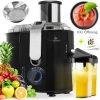 KESSER® Entsafter Für Obst Und Gemüse Aus Edelstahl 1100W Große 85 Mm Einfüllöffnung Inkl. Reinigungsbürste Und Saftbehälter 3 Geschwindigkeitsstufen, Saftpresse Juicer -KALDEWEI-Shop 8600364700 19648 prod 001