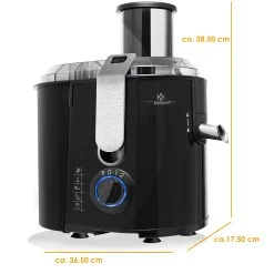 KESSER® Entsafter Für Obst Und Gemüse Aus Edelstahl 1100W Große 85 Mm Einfüllöffnung Inkl. Reinigungsbürste Und Saftbehälter 3 Geschwindigkeitsstufen, Saftpresse Juicer -KALDEWEI-Shop 8600364700 19648 prod 006