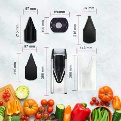 Borner Börner V6 ExclusiveLine Gemüsehobel Aus Edelstahl | Reibe -KALDEWEI-Shop 8600365100 6835 prod 004