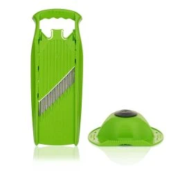 Borner BÖRNER Welle-Waffel PowerLine Mit Fruchthalter | Reibe & Gemüsehobel | Grün -KALDEWEI-Shop 8600365100 6843 prod 005