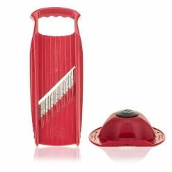 Börner BÖRNER Welle-Waffel XXL PowerLine Mit Fruchthalter | Reibe & Gemüsehobel | Grün -KALDEWEI-Shop 8600365100 6853 prod 005