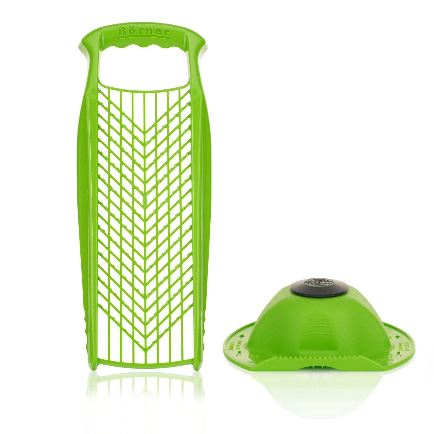 Börner BÖRNER Reibe PowerLine Mit Fruchthalter | Reibe & Gemüsehobel | Grün 5 Börner BÖRNER Reibe PowerLine Mit Fruchthalter | Reibe & Gemüsehobel | Grün – Bild 3