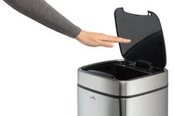 Durable 342223 Sensor Abfalleimer NO TOUCH, Mit Inneneimer, 21 Liter, Silber -KALDEWEI-Shop 8600365100 86620 prod 006
