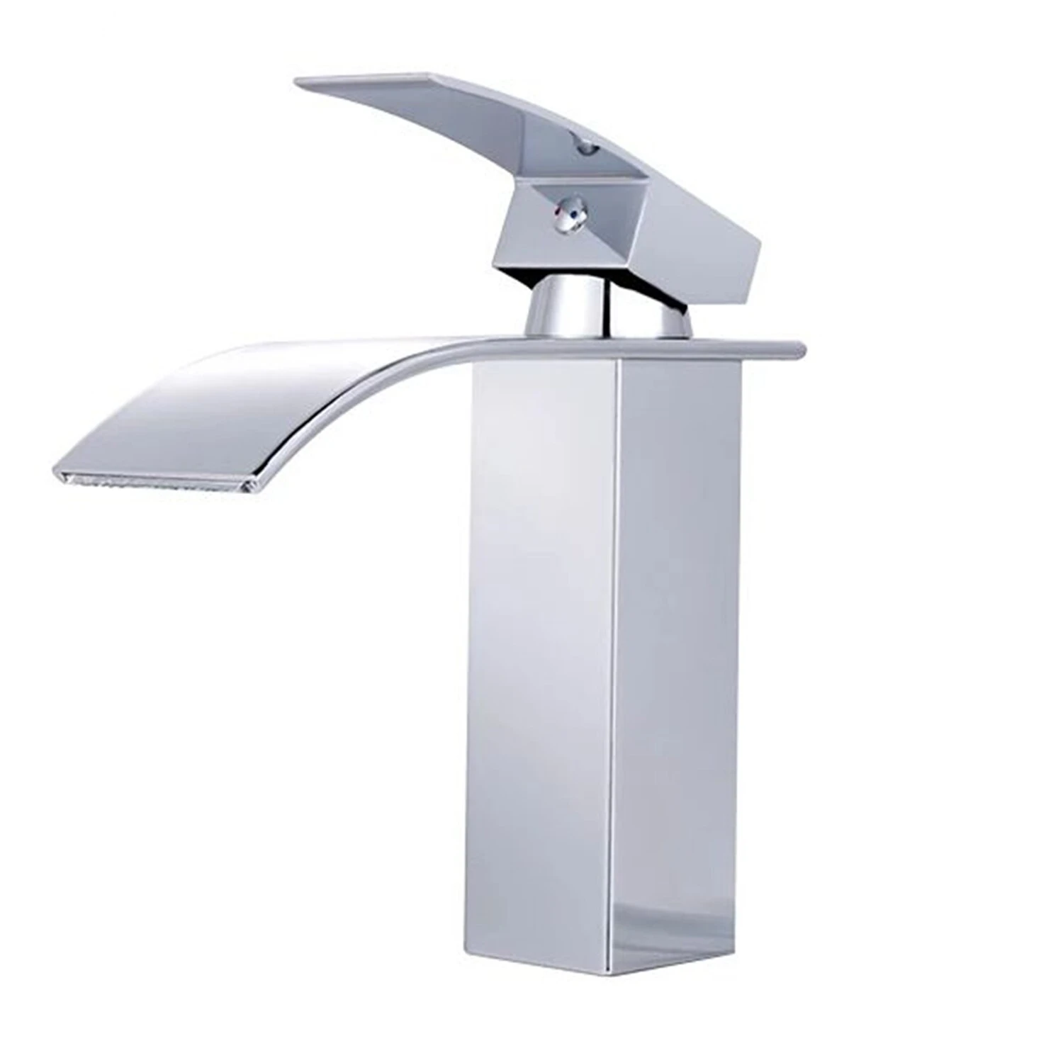 TACKLIFE DBWF01BT Messing Badarmatur Wasserfall Waschbeckenarmatur Einhand Waschtischarmatur Warm- Und Kaltwasser Verfügbar 3 TACKLIFE DBWF01BT Messing Badarmatur Wasserfall Waschbeckenarmatur Einhand Waschtischarmatur Warm- Und Kaltwasser Verfügbar