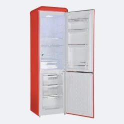 WOLKENSTEIN Retro-Kühl-Gefrierkombination WKG265RT FR, Rot, 250 Liter Nutzinhalt -KALDEWEI-Shop 8600368200 1831 2356 prod 003