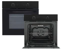 PKM Einbaubackofen F7-2B, 54 Liter Garraum, 8 Funktionen