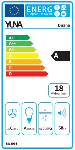YUNA Dunstabzugshaube Schräghaube DUANA, 60 Cm -KALDEWEI-Shop 8600368200 37 37 prod 002