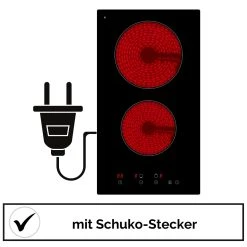 YUNA Doppelkochplatte CALOR EBK2, Glaskeramik, Touch Control -KALDEWEI-Shop 8600368200 787 1312 prod 005